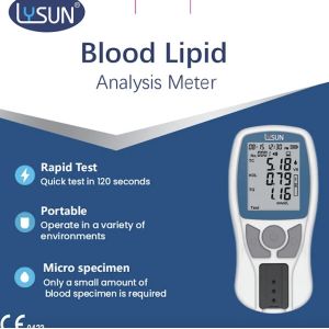 Multiple Functions 500 Records Lipid Meter LPM-102 With Wide Application Range