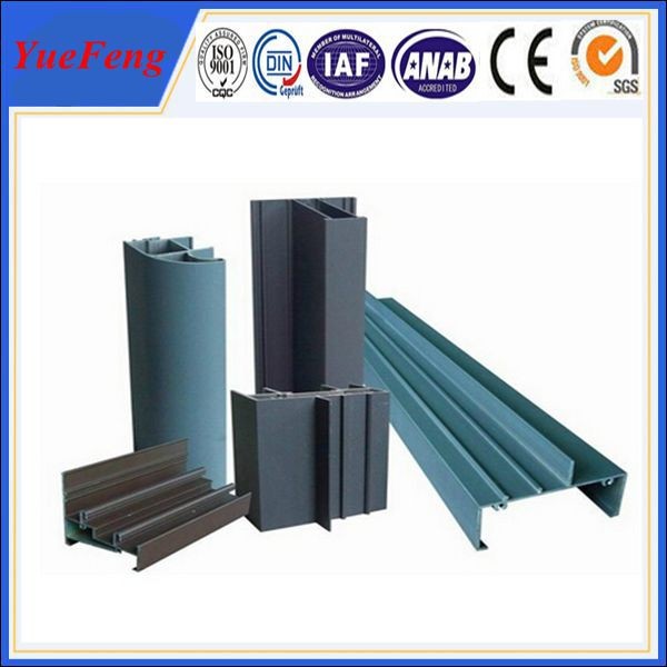 wood grain aluminum extrusion profil manufacture, painted aluminium profile