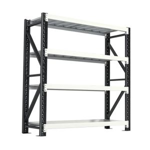 Storage Blue Metal Shelving With 200 LBS Capacity Adjustable And Easy Assembly