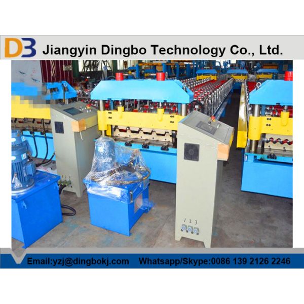 Quality Hydraulic crimping Machine with Main Power 3KW for Sheets into Horizontal Stripes wholesale
