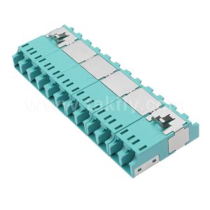 High Density LC Fiber Optic Adapter 6/8/12 Ways APC UPC Single/Multi Mode
