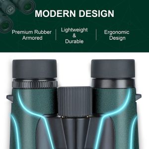Adults 12X50 HD Binoculars With Phone Adapter High Power Binocular Telescope