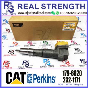Engine diesel fuel Injector 174-7528 20R-4148 179-6020 or excavator 3412