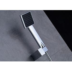 ROVATE Height Adjustable Thermostatic Shower Set ABS Handheld Shower Head