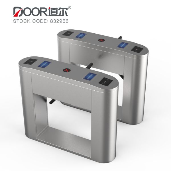 Semi Automatic Waist Height Access Control Safety 3 Arm Gate Tripod Turnstile