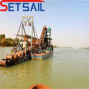 Produced Hydrocyclone Cyclone Type Gold and Diamond Dredger with 60m3-300m3