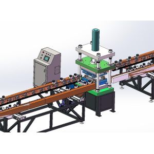 Automatic loading and unloading fully automatic transformer cooler production