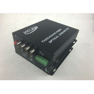 4 Channel video multiplexer Optic to Coaxial Converter for hd camera DC5V EPS