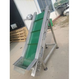 PVC Green Flat Belt Conveyor / Conveyer System for Industrial Assembly
