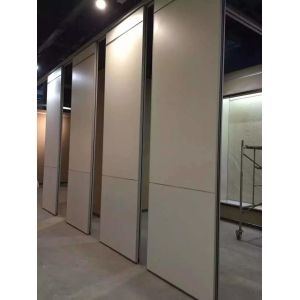 4m Height Aluminium Track Sliding Partition Walls / Movable Room Dividers