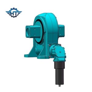 Self Locking Worm Drive With Square Tube For Vertical Single Axis Solar Tracking
