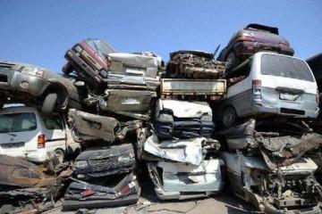 Y81T-4000 Side Ejection Type Used Car Baler machine