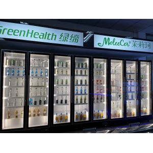 No Top Light Box 740L CCC Auto Defrost Drink And Wine Cooling Refrigerator