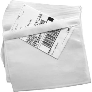 Dustproof Mailing Label Pouch Tear Resistant Packing Slip Envelope Transparent