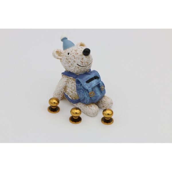 Leather buckle accessories high quality pure brass color 8 mm monk head nipple nail with screw