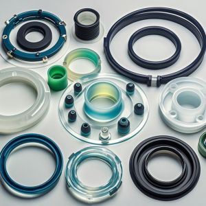 HNBR EPDM Custom Abrasion Compression Resistant Rubber Moulding Parts