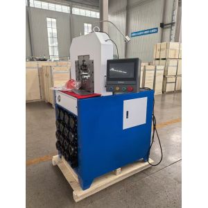 3 Inch PLC Control Systerm 7.5kw Working Efficiency 800 Pieces/H Hydraulic Hose