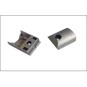 Heavy Duty Aluminum Alloy Square Tubing Joints , Tee Type Outer Connector