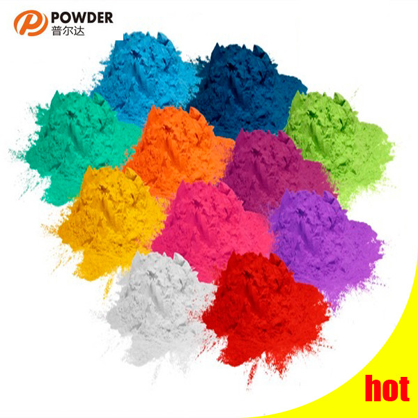 Crackle Effect Epoxy Polyester Powder Coating RAL 1033 Thermosetting Type