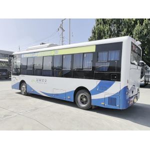 Transit Bus 20-40 Seat Electric City Bus With Auto Transmission LHD Public Bus