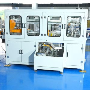 Cheap ISO 3rows 3bags/Row Pre Cut Facial Tissue Packing Machine for sale