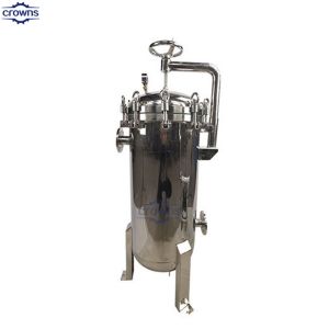 China Industrial SS Bag Filter Housing for Liquid Filtration and Separation on sale