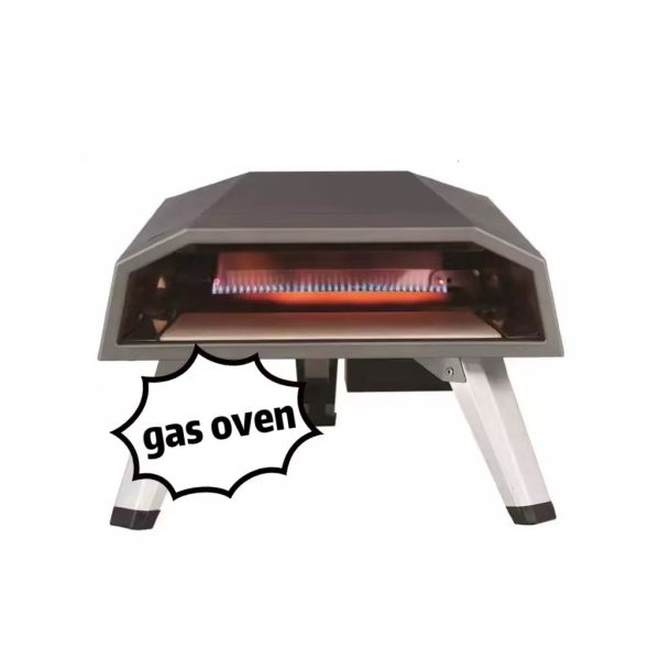 Quality Stainless Steel 16 inch Gas Pizza Oven with Digital Timer Control and Square Design wholesale