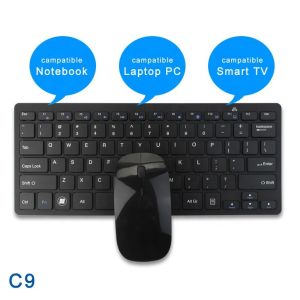 Stable Transmission Keyboard Mouse Combo Compatible With Laptops And Computers