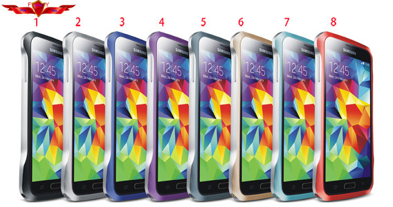 Unique Fashion Design Import Aluminum CNC Processing Bumper For Samsung Galaxy