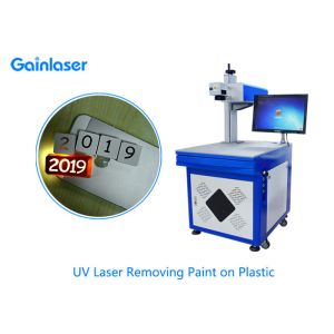AC110V 2000mm/S Plastic Laser Marking Machine For Bar Code