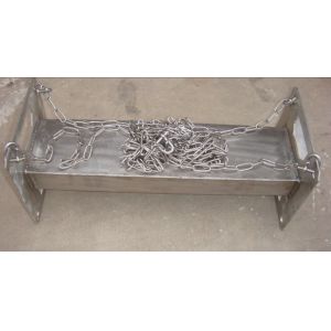 API Solids Control Equipment , 200×460mm Ditch Magnet Drilling