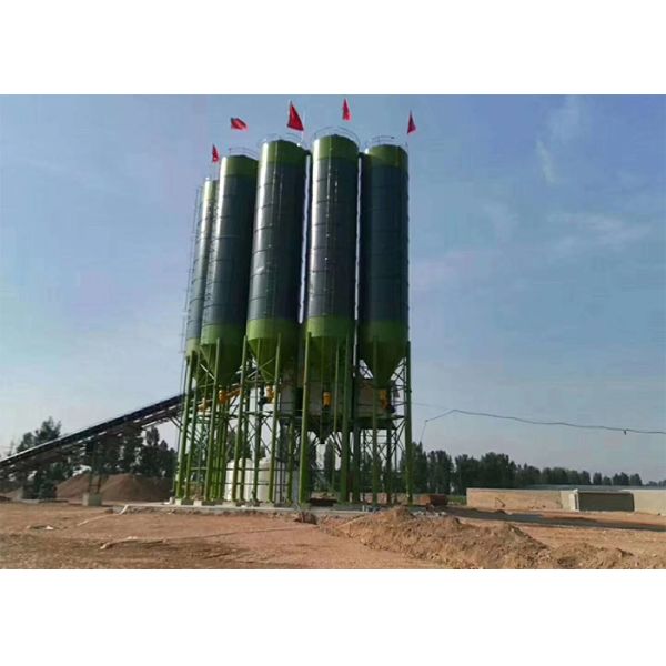 Quality Automatic Control HZS50 Concrete Batching Plant , Electric Cement Mixer Fixed wholesale