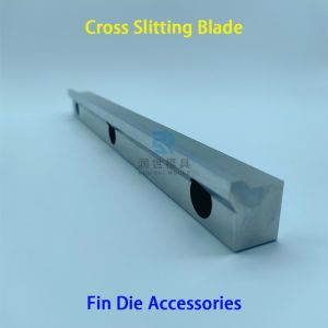 China 5/16 Fin Die Parts Lower Cut Off Blade Assy For Cutting Aluminum Copper Foil on sale