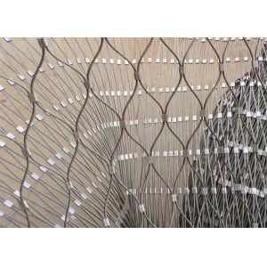 Ferruled / Woven Stainless Steel Rope Mesh 40*40 Aperture