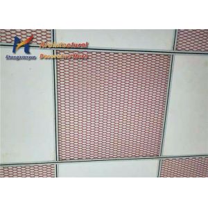 2.5mm 3m Aluminium Expanded Metal Mesh Fluorocarbon Spraying