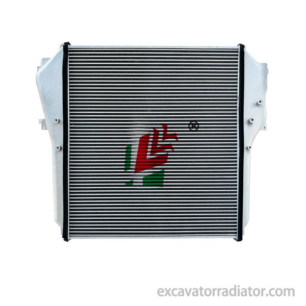 Dual Port Intercooler For Hino Trucks High-quality Aluminum Core Trucks Heat Dissipation Intercooler Automotive Accessor
