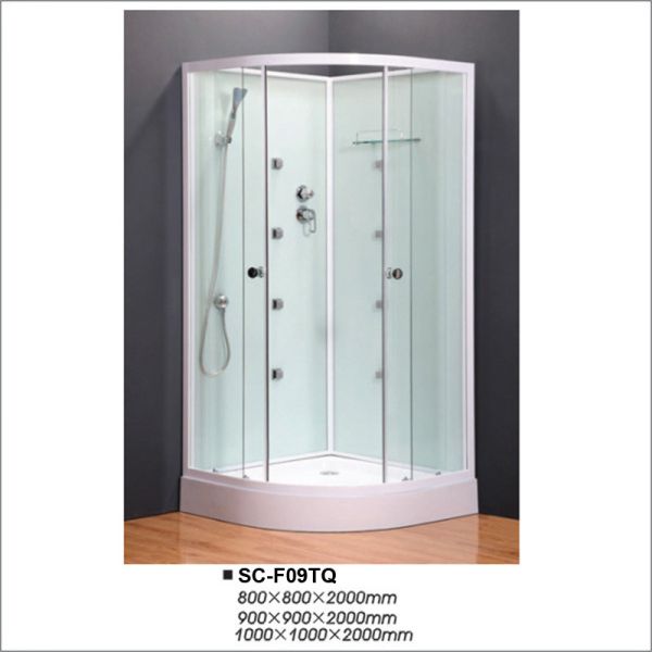 Quality Bathroom Shower Room / Corner Entry Shower Enclosure Single Person Using wholesale