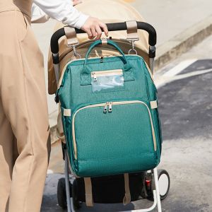 New Portable Folding Crib Mom Bag Out Portable Multi-functional Shoulder Mother