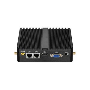 Intel Celeron 2955U Fanless Industrial Mini PC DDR3 8GB RAM Dual Ethernet