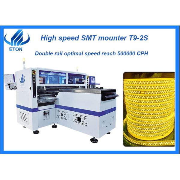 Ultra-high-speed high productivity 136pcs heads for led flexible strip pick and