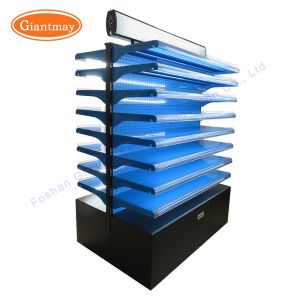 Double Sides LED Light Metal Rack Pegboard Display Stand