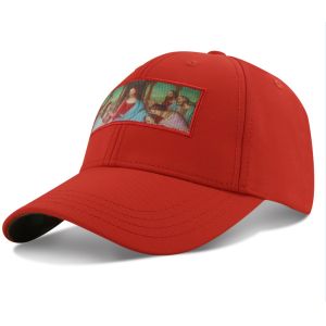 SGS Certification Hip Hop Dad Hats , 100% Polyester Curved Brim Baseball Cap