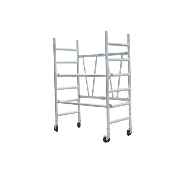 Quality Mini Folding Scaffold Tower , Aluminium Mobile Scaffold Platform 2.9m Height wholesale
