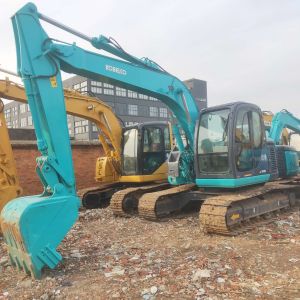 Used Kobelco Digger SK135 Secondhand 13.5ton Middle Type Crawler Excavator