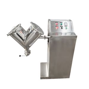 China V Type Powder Mixer with 50L-5000L Capacity for High Mixing Uniformity and No Dead Corners in Pharmaceutical and Chemical Industries on sale