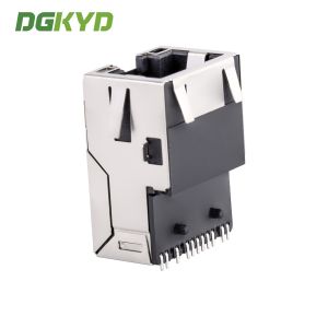 PCB Magnetic Jack With Megabit Transformer SMT SINK RJ45 Ethernet Connector KRJ
