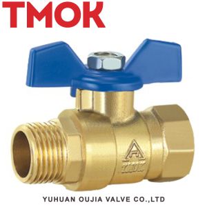 Cheap Factory direct sales of brass locking ball valve source for sale