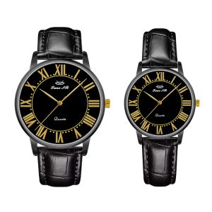 Movement W0063L SHX Quartz Wrist Watch Leather Strap Domestic