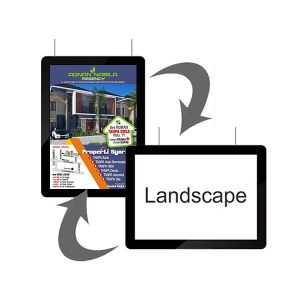 A4 210mm*297mm Retail Displays Box Photo Frame for Visual Merchandising