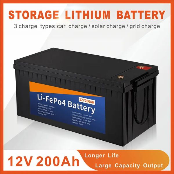 LiFePO4 Lithium Battery 48V 72V Electric Vehicle 100AH 200AH 300AH 400AH Rechargeable Golf Cart OEM Lithium Ion Battery